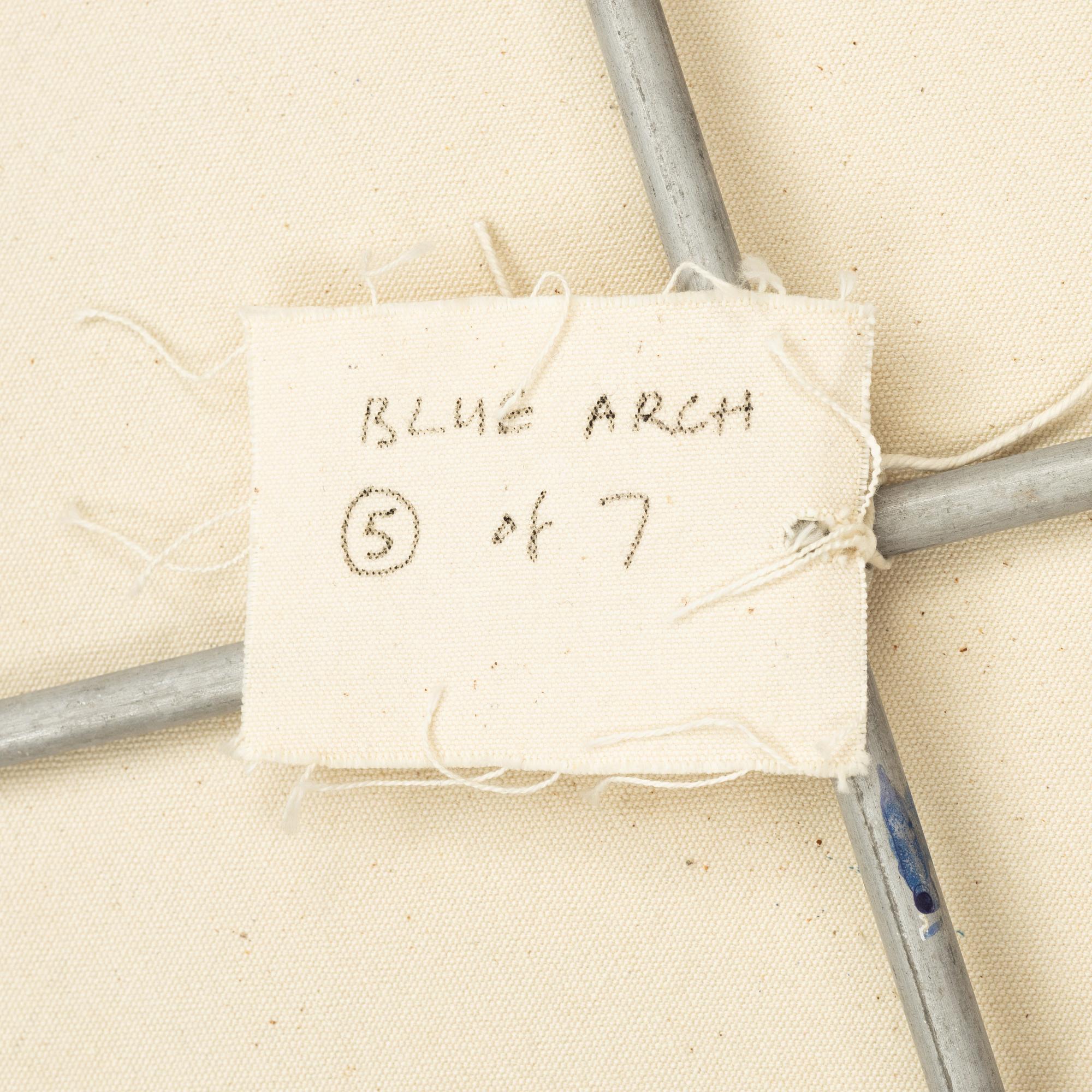 Richard Smith, oil on canvas, 7 parts, signed and dated -79 on label verso.