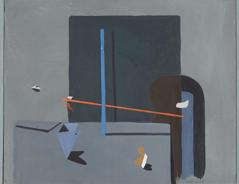Ulf Wahlberg, oil on canvas, signed and dated -87.