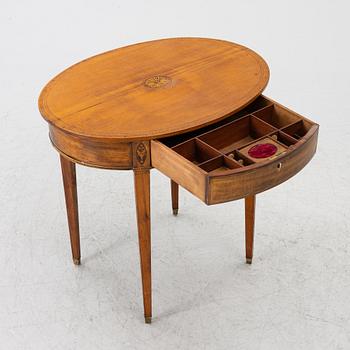 Sewing table, England, circa 1800.