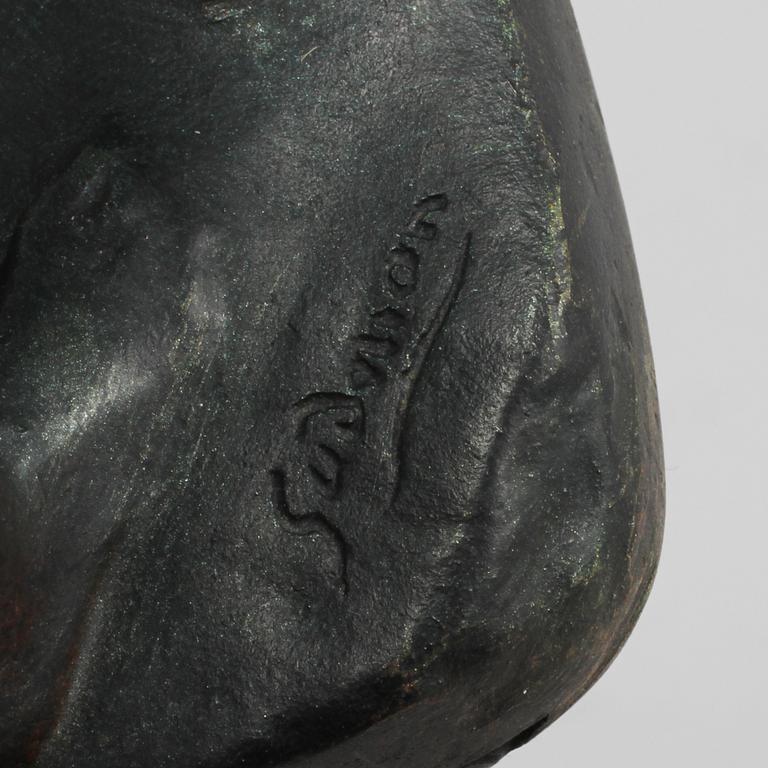 GUDMAR OLOVSON, skulptur, gips, signerad.