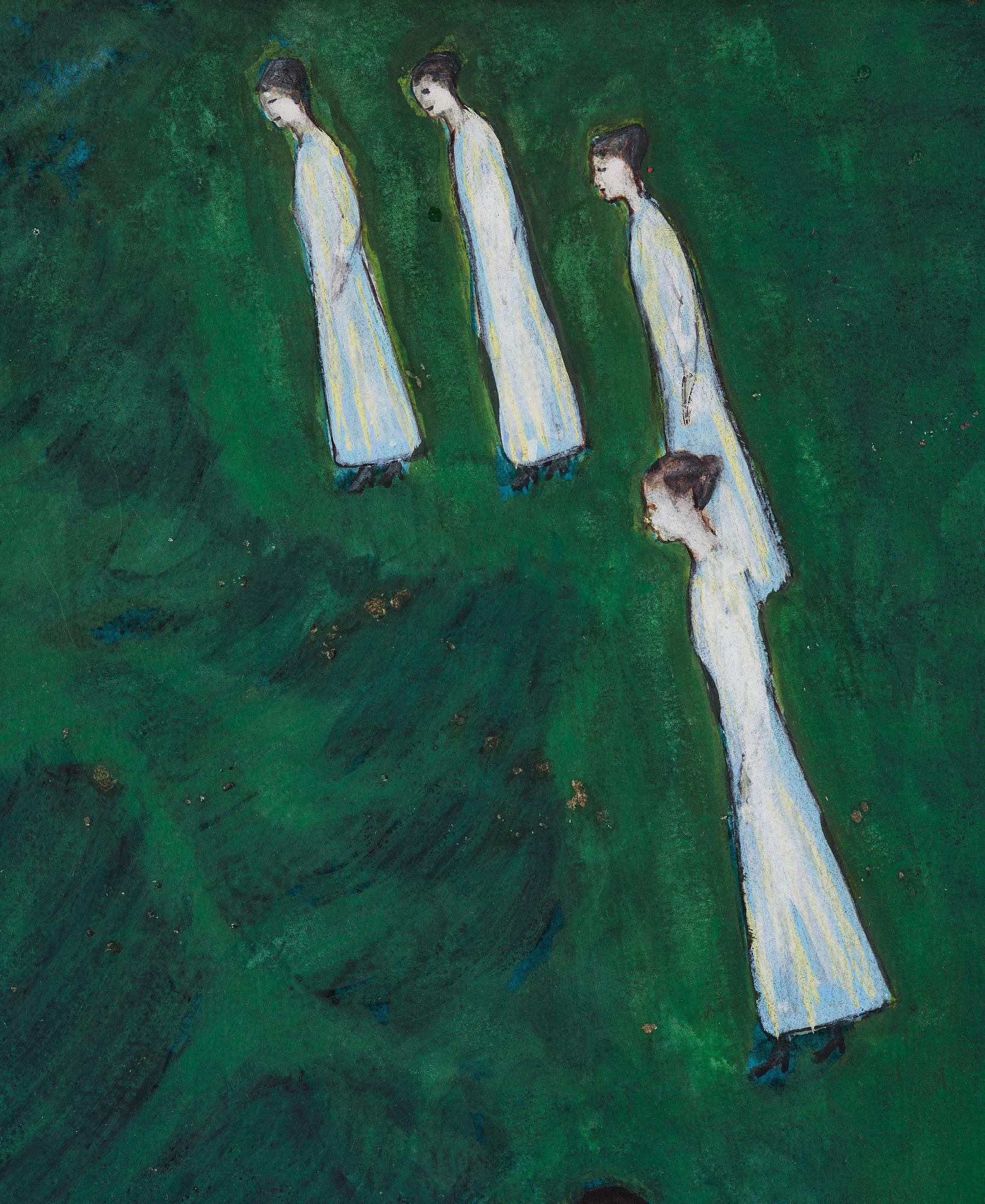 Nils von Dardel, ”Den drunknade flickan I".
