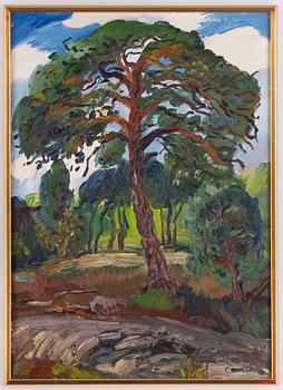 Göran Brunius,  oil on canvas, signed,