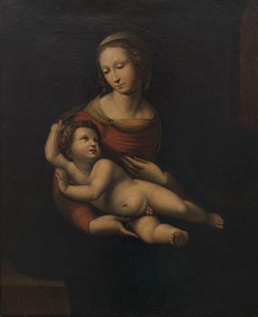 RAPHAEL / RAFFAELLO SANZIO da URBINO, after, oil on canvas, 19th cenury.