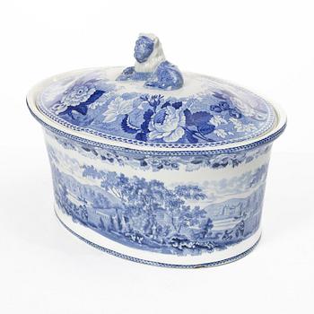 Pastejform, flintgods, 1800-talets andra hälft.