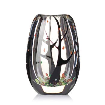 18. Vicke Lindstrand, a "Höst" (Autumn) glass vase, Kosta, Sweden, 1950s-60s.
