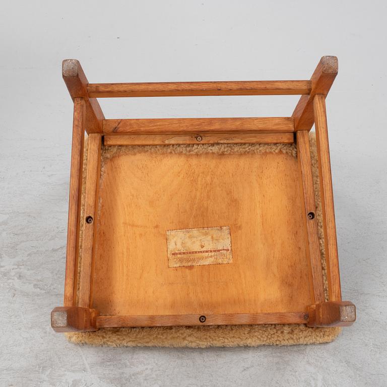 Henning Kjærnulf, stolar 6 st, "Razorblade", Nyrups möbelfabrik, Danmark, 1960-tal.