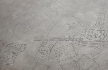 JOSEF FRANK & NILS FOUGSTEDT, soffbord, Firma Svenskt Tenn, Stockholm 1960.