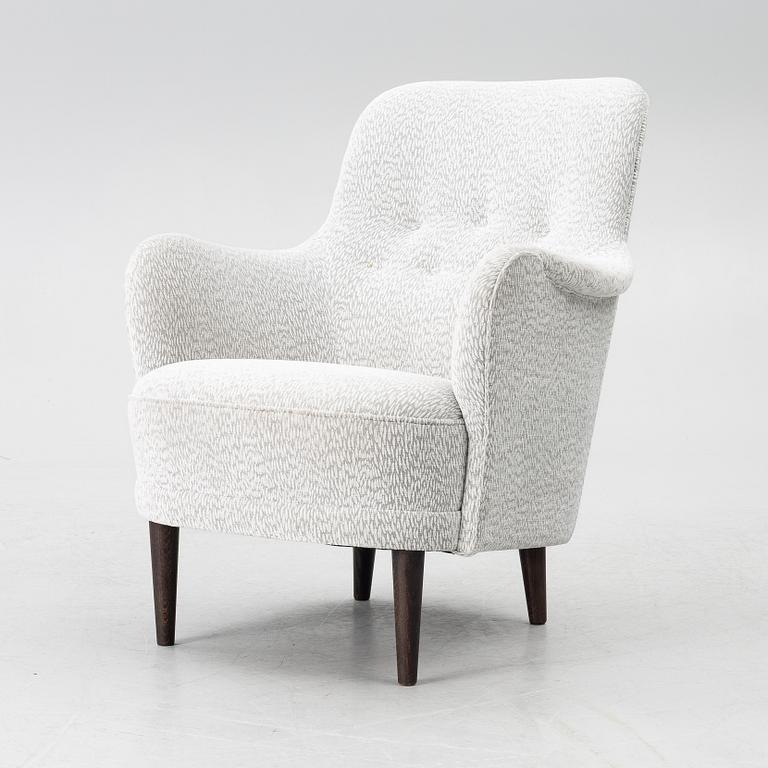 Carl Malmsten, Fåtölj, ”Samsas”, O.H. Sjögren, Tranås 2023.