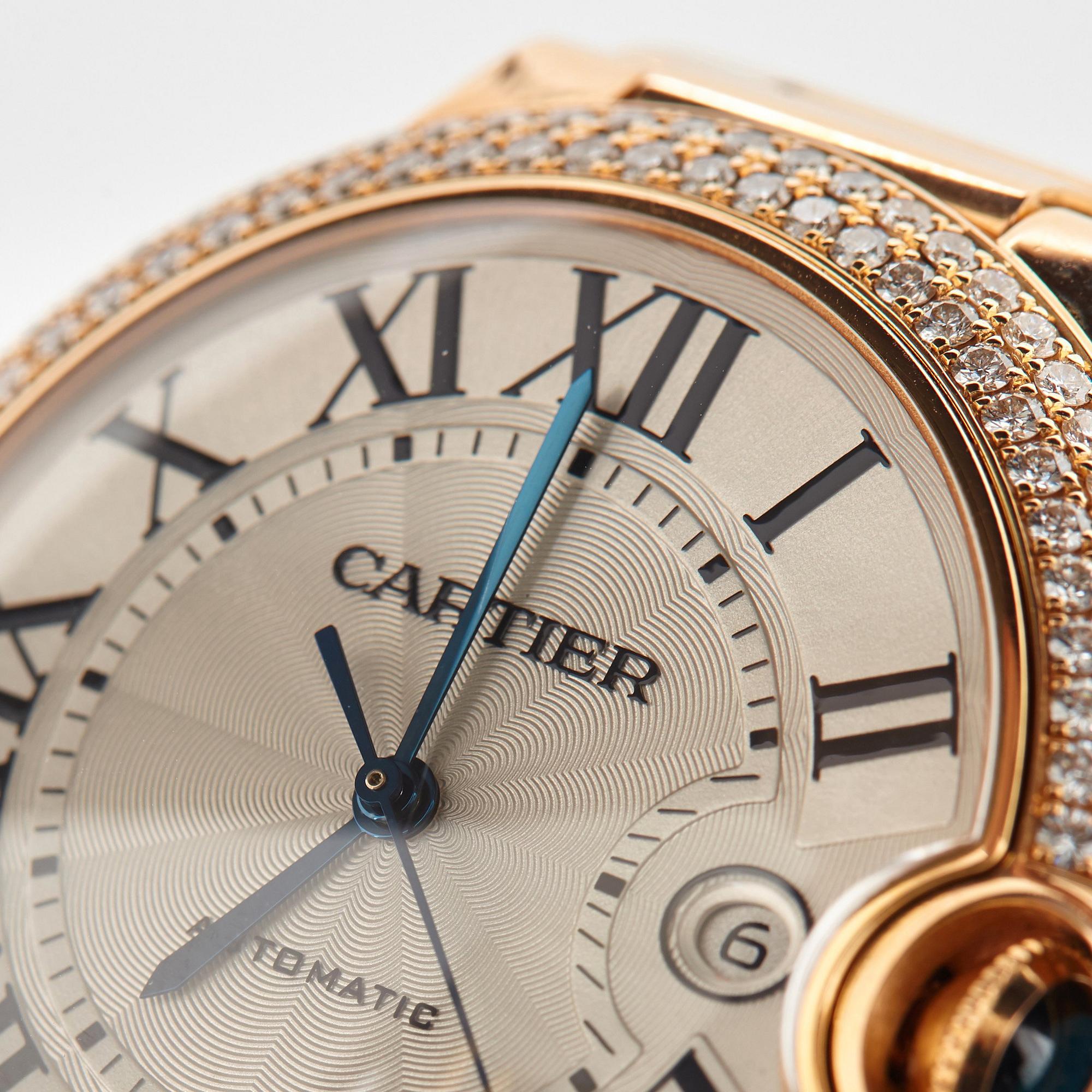 Cartier "Ballon Bleu" watch.