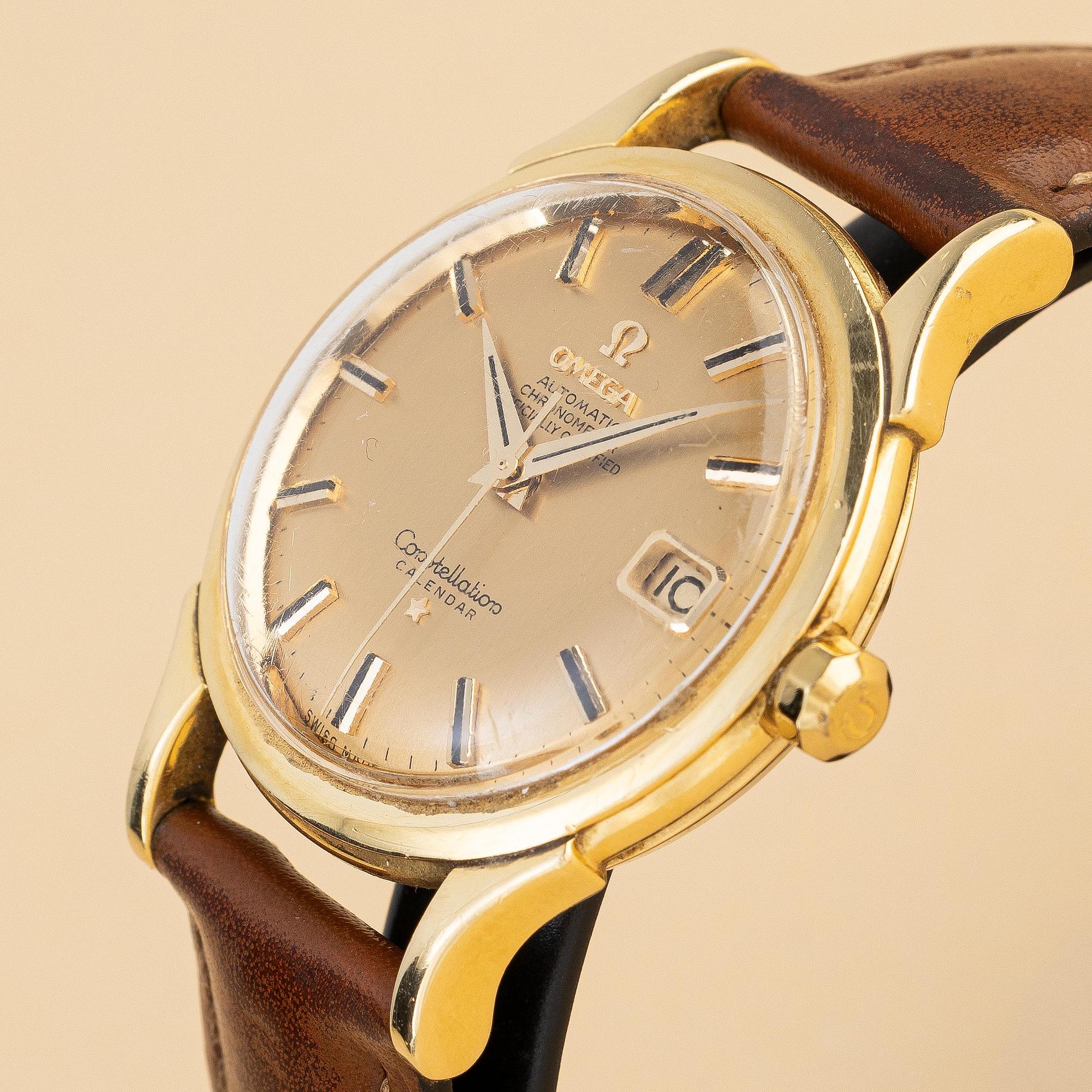 Omega, Constellation, Calendar, ca 1959.