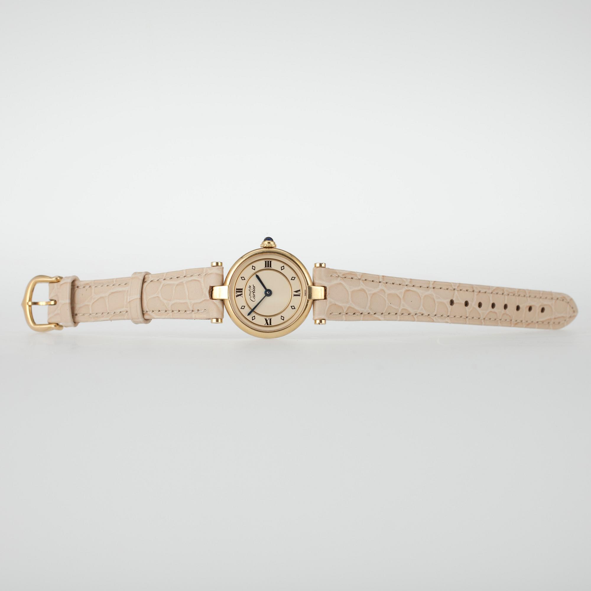 DAMUR, Cartier, förgyllt silver, 1900-talets slut.
