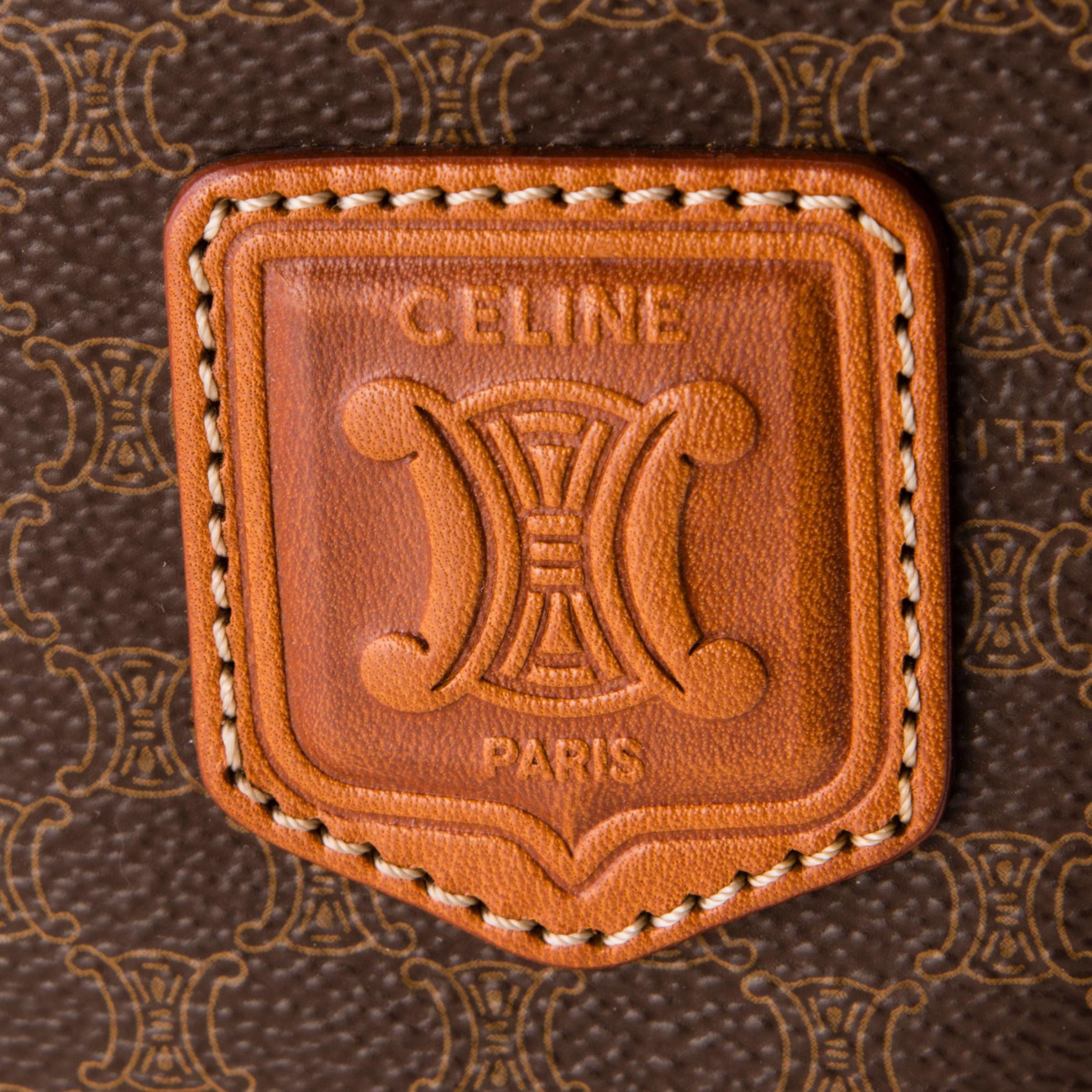 CÉLINE Macadam Bucket bag.