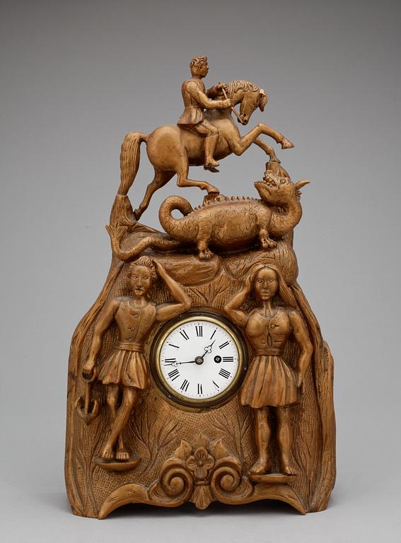 BORDSPENDYL, trä, 1800-talets senare hälft.