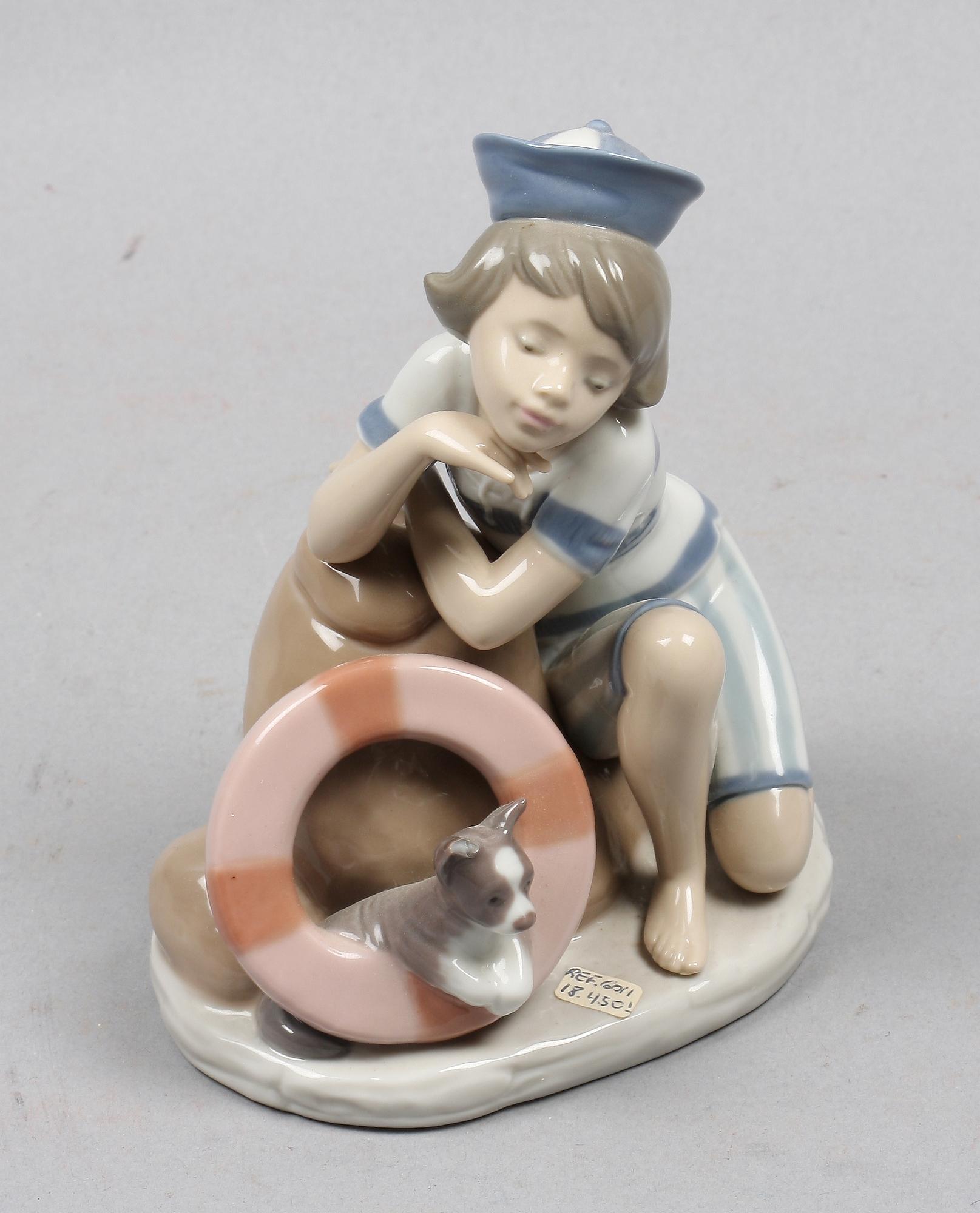 FIGURIN, porslin. Lladro, tillverkningsår 1992-1997.