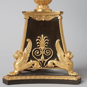An Empire 19th century six-light candelabra.
