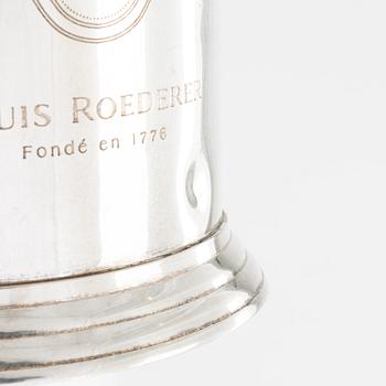 A Louis Roederer champagne cooler.