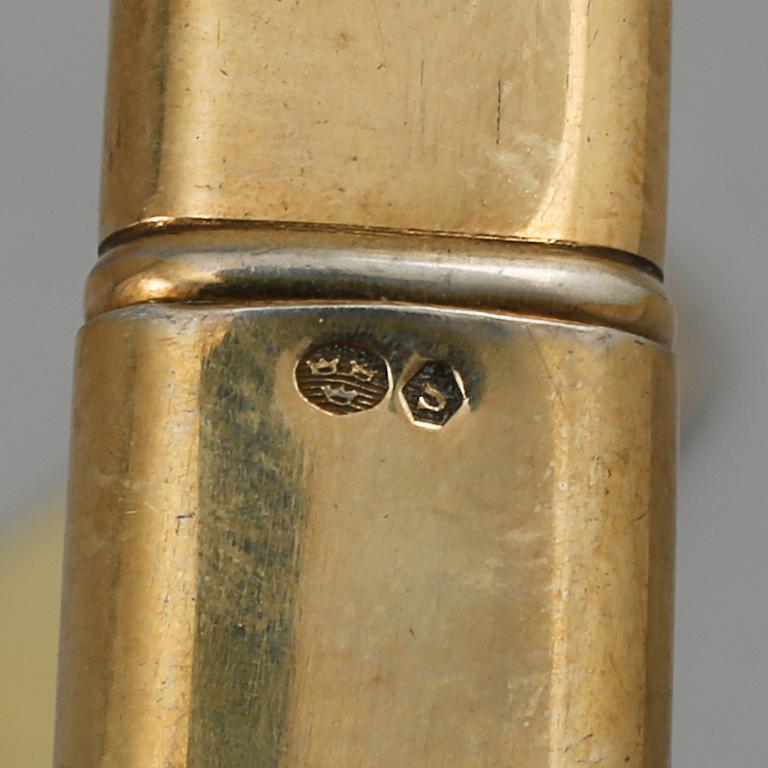 PARTI SILVER, 9 delar, Sverige, England samt importstämplar, 1800- och 1900-tal.