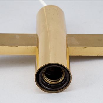 Hans-Agne Jakobsson, four brass ceiling lamps, Markaryd.