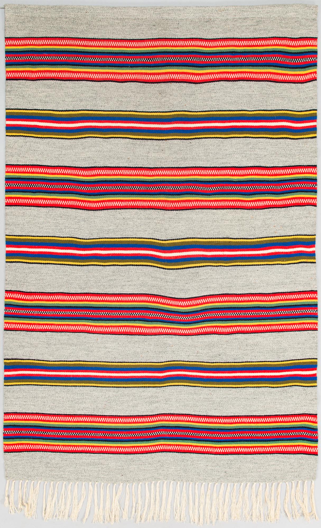 Eeva Niska, s.k. Lapplands rana, Rovaniemi Finland 1970. Ca 136x90 cm.