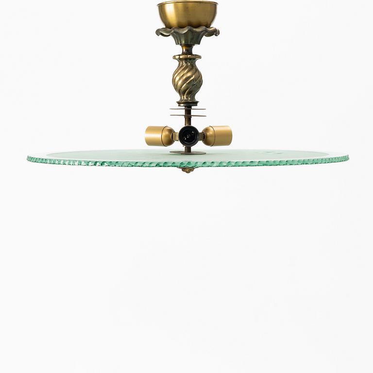Ceiling lamp, mid-20th century.