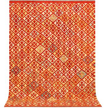 A Kilim carpet, Afghanistan, a. 290 x 207 cm.