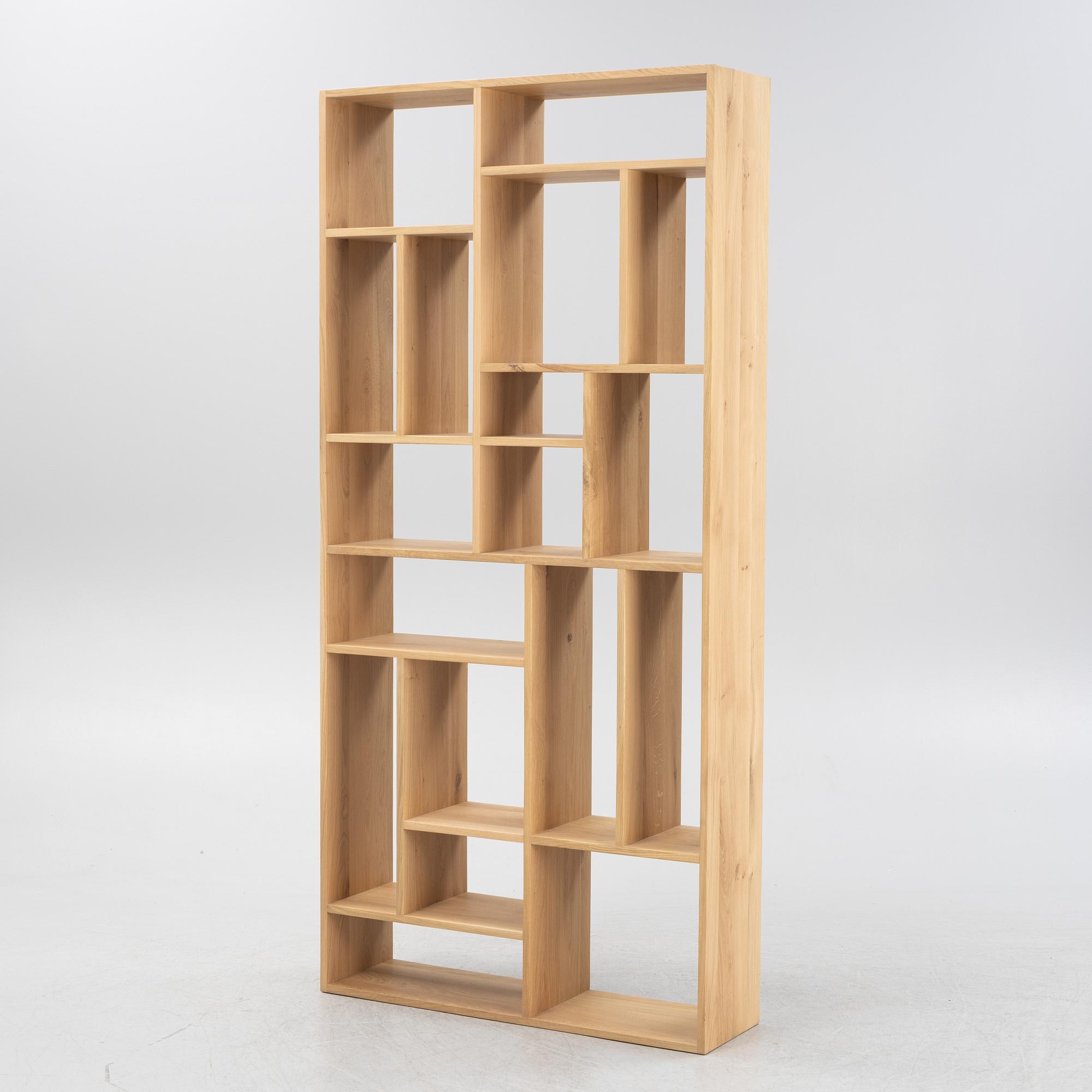 An oak book case from Ethnicraft.