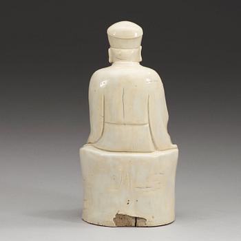 GUDOM, Blanc de Chine. Qing dynastin, 1600-tal.
