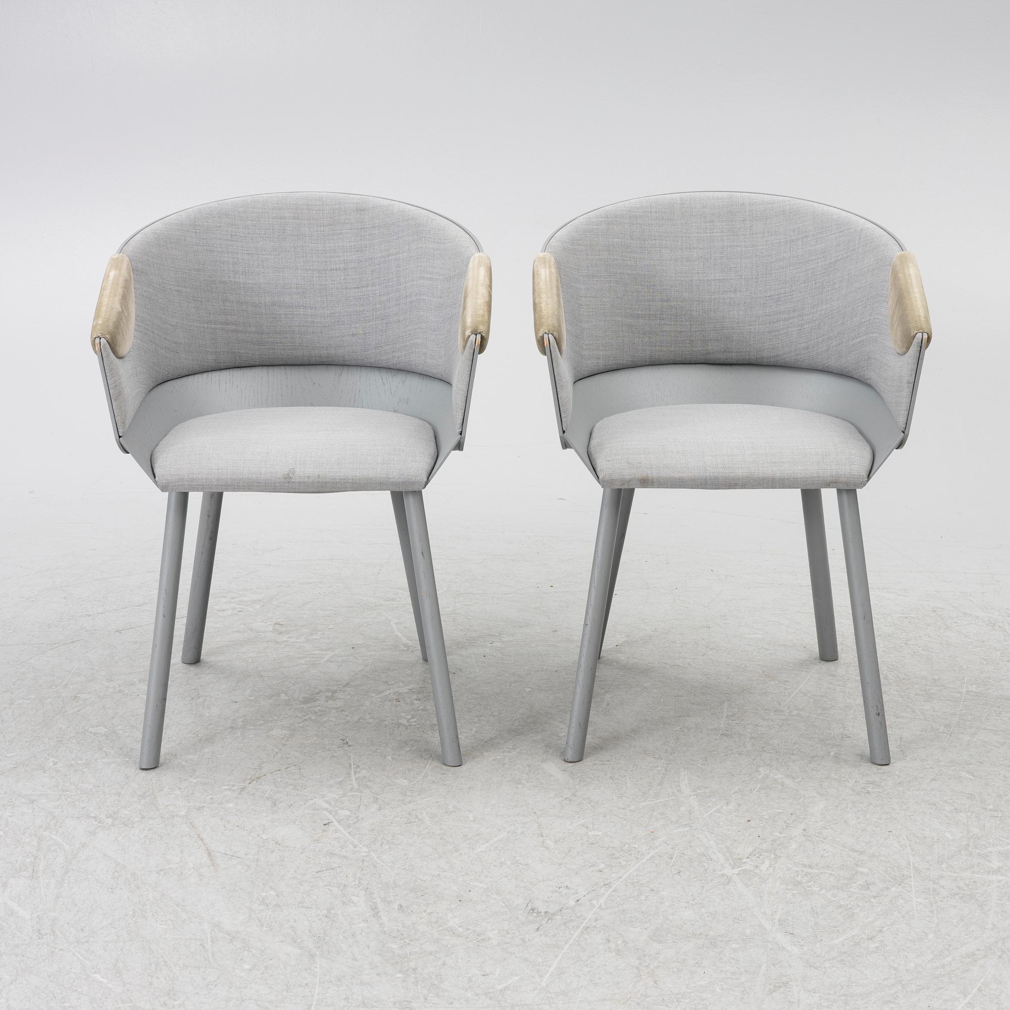 Stefan Diez, armchairs, 4 pcs, "Houdini", E15.