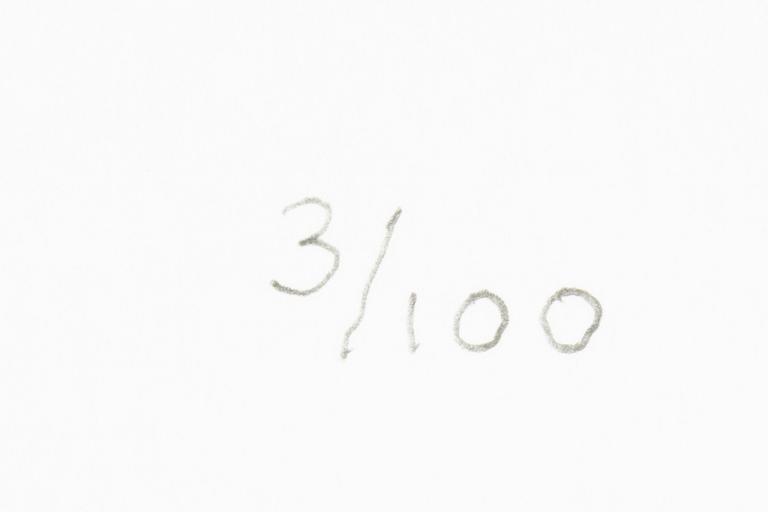 Hans Gedda, pigment print, signed. Numbered 3/100 verso.