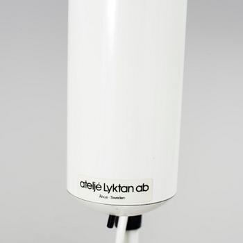 A floor lamp, "Skarabé" Ateljé Lyktan, Sweden. 20 th century.