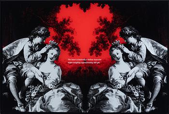 Maya Eizin Öijer, screenprint on acrylic glass, signed and numbered on verso.