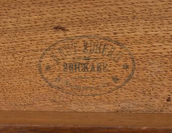 SKRIVBORD, nyrenässans, Snickare Knut Edberg, Stockholm omkring 1900.