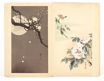 Wood cut in color, with different motifs. A folder of 9 pieces.