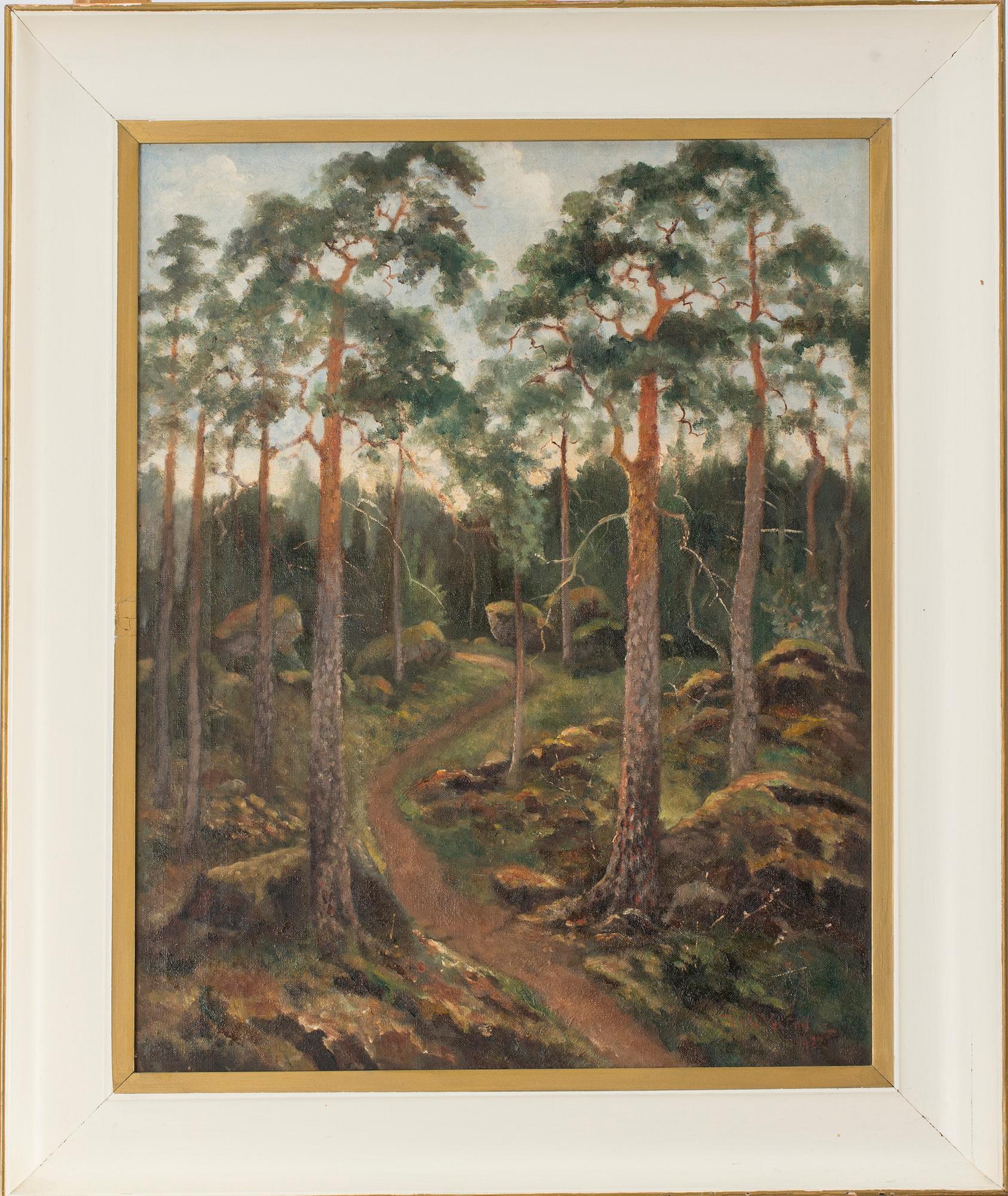 GÖSTA YDSTRÖM, olja på duk, signerad och daterad- 1922.