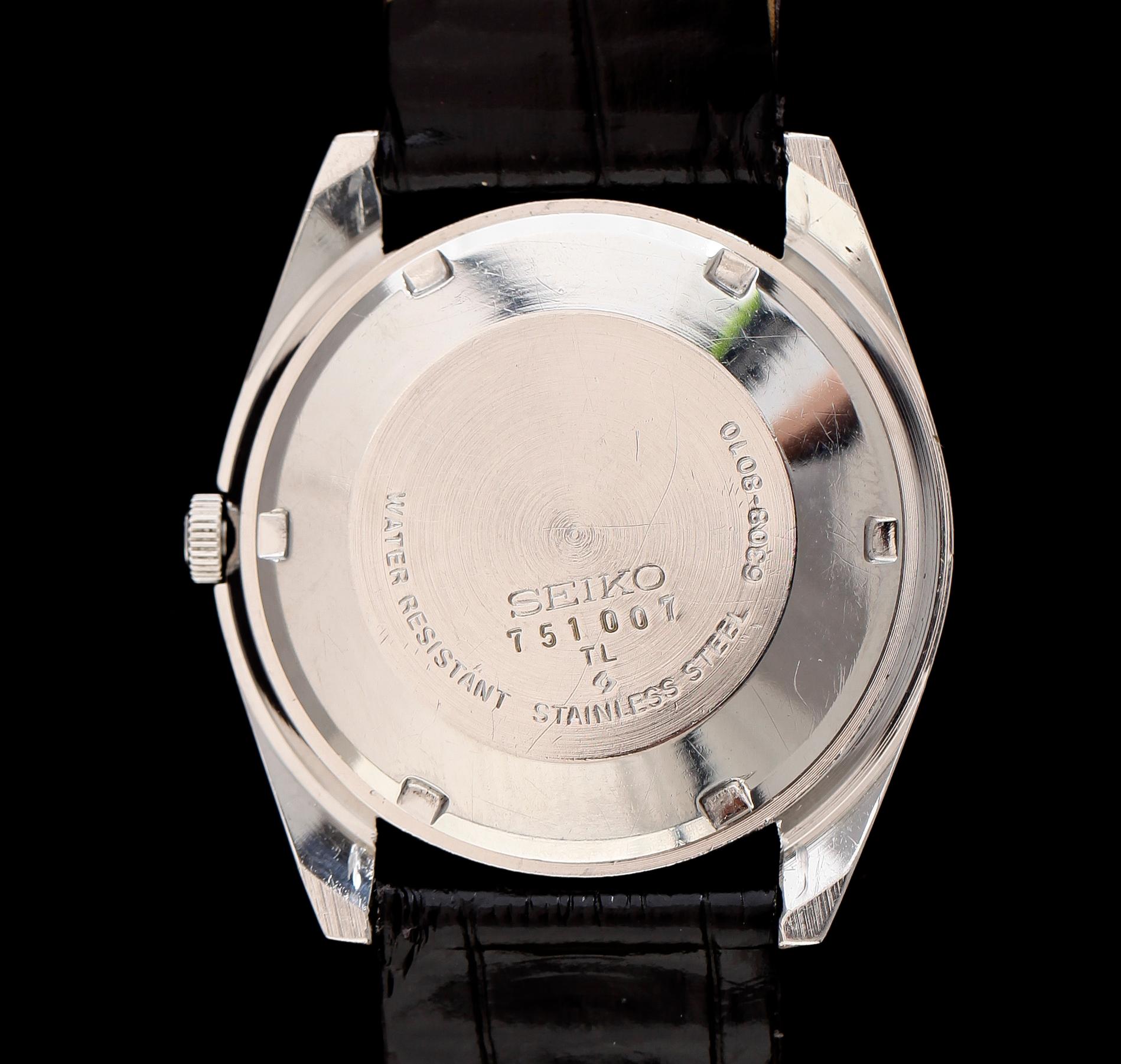 ARMBANDSUR, stål, Seiko, 1970-tal.
