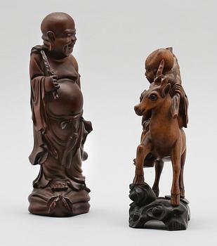 FIGURER, 2 st, Kina, tidigt 1900-tal.