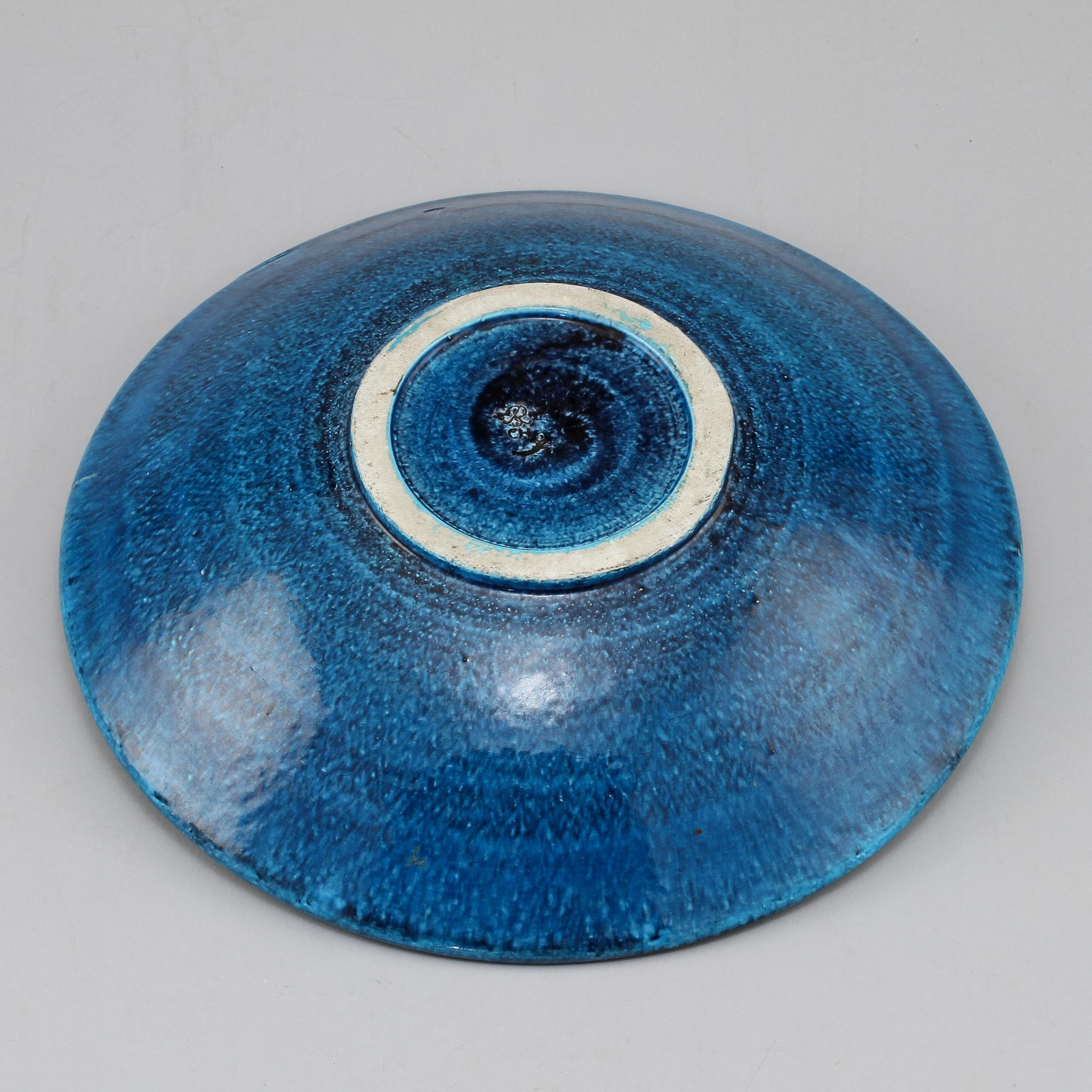 SKÅLFAT, stengods, Charlotte Hamilton, Rörstrand, 1900-talets andra hälft.