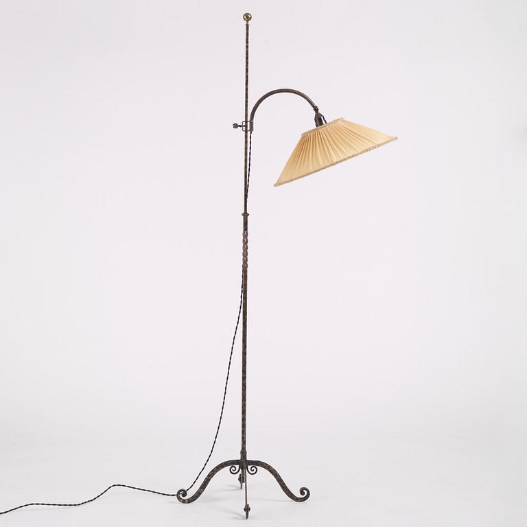 Harald Notini, golvlampa, modell "15030", Arvid Böhlmarks Lampfabrik, 1930-tal.