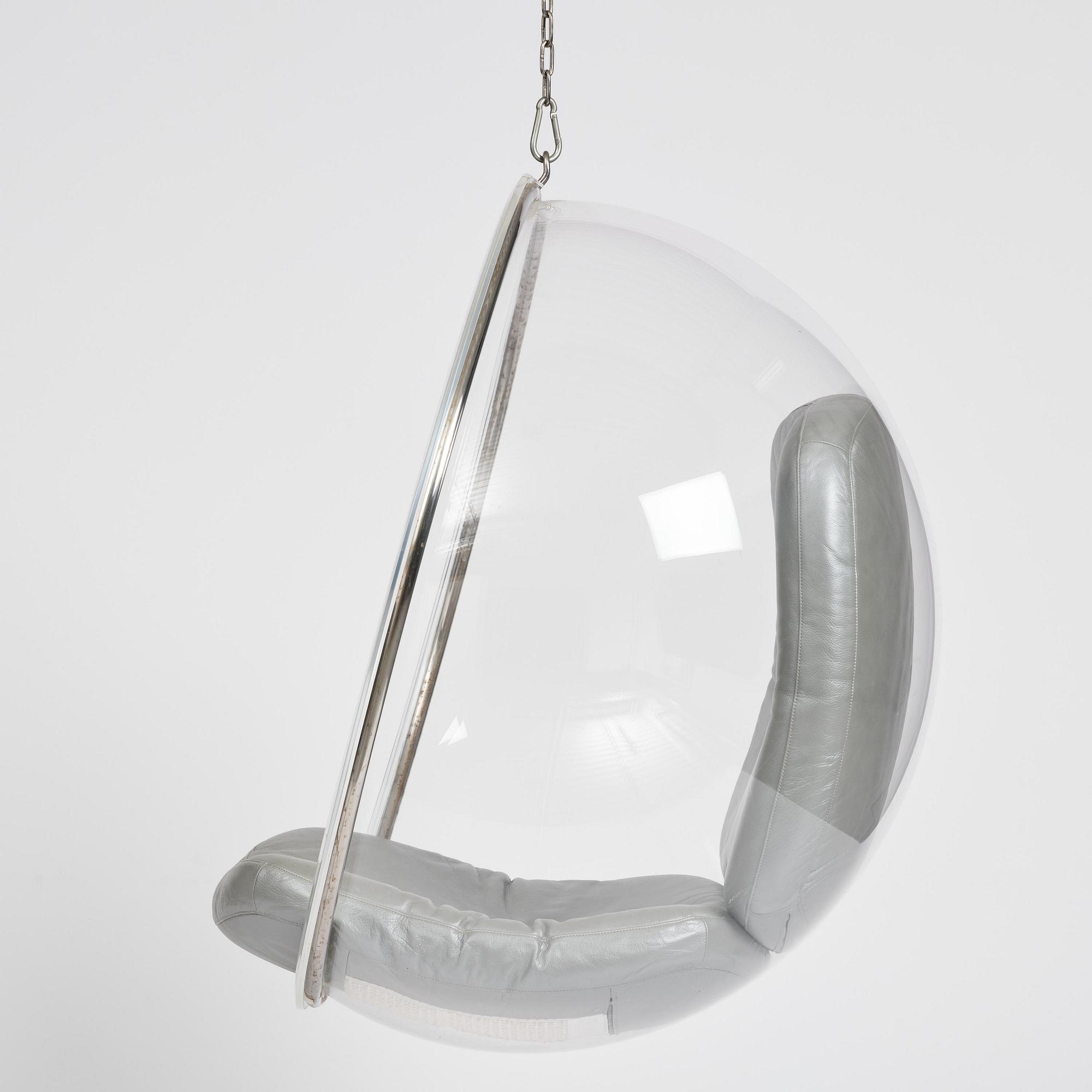 Eero Aarnio, a hanging "Bubble Chair", Adelta, Finland.