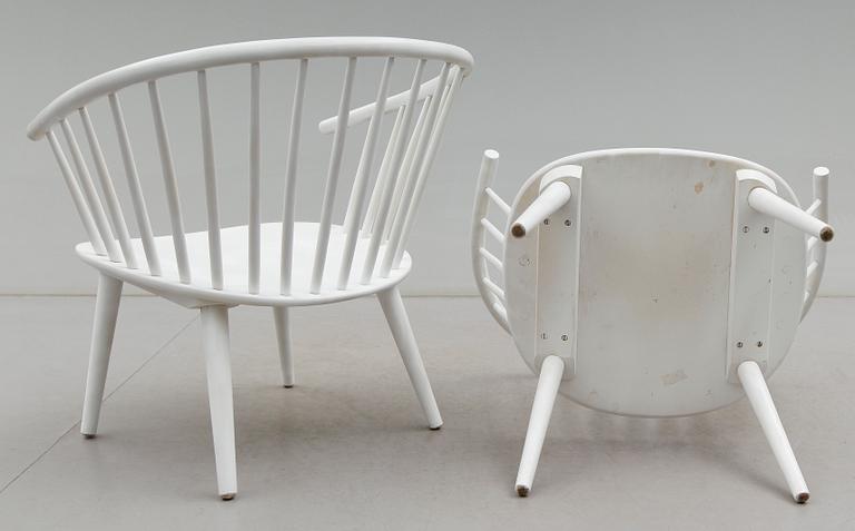 KARMSTOLAR, 1 par, "Eker", Gillis Lundgren, IKEA, 1960-tal.