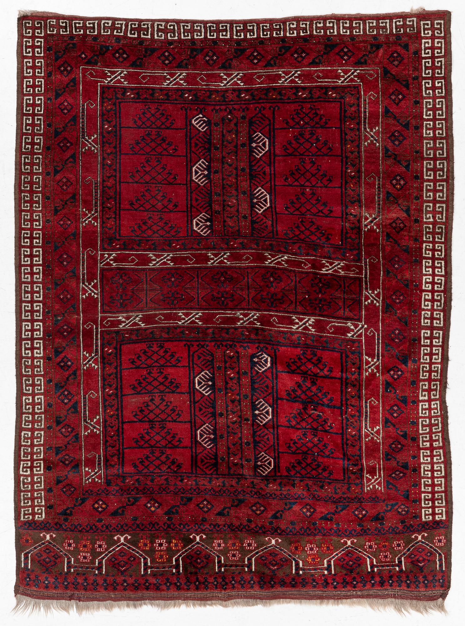 Carpet, Hatchlou Afghan, 216 x 162 cm.