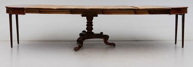 MATBORD, senempire, 1800-talets första hälft.