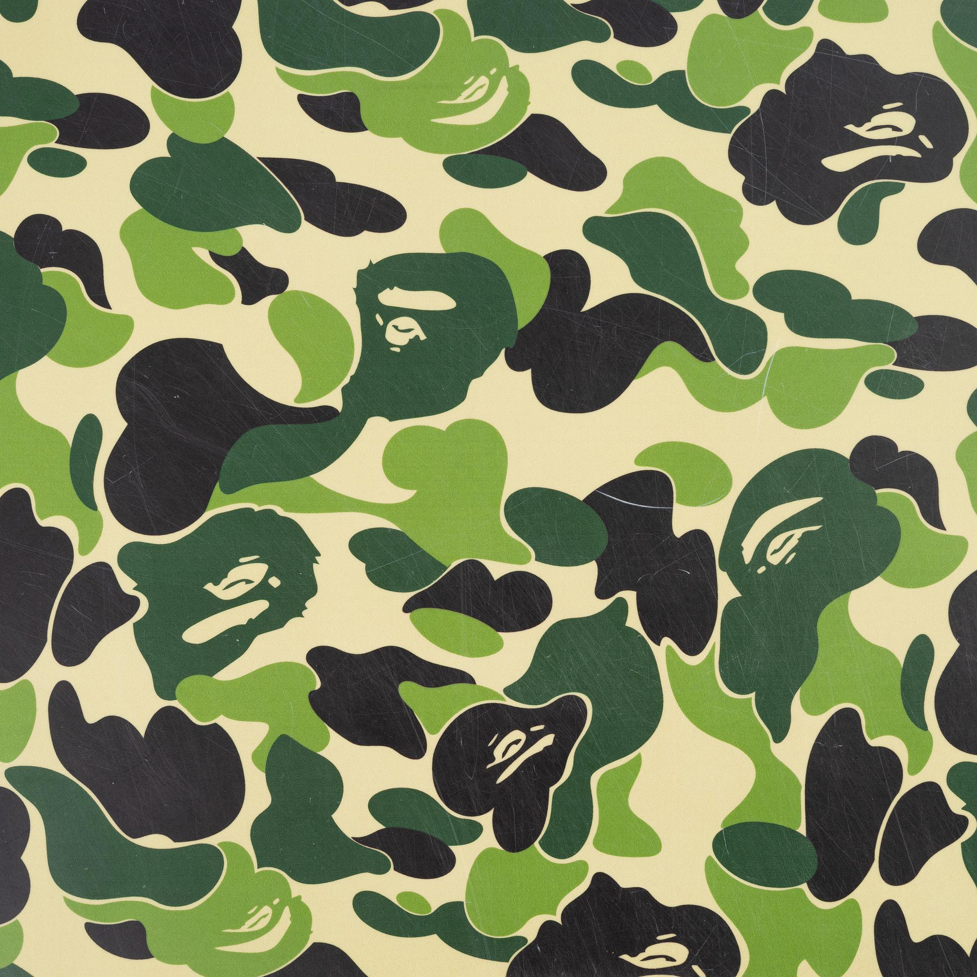 A Bathing Ape (BAPE)x FABRICK x Karimoku, table, 'CAMO A Bathing Ape (BAPE)x FABRICK x Karimoku, table, 'CAMO