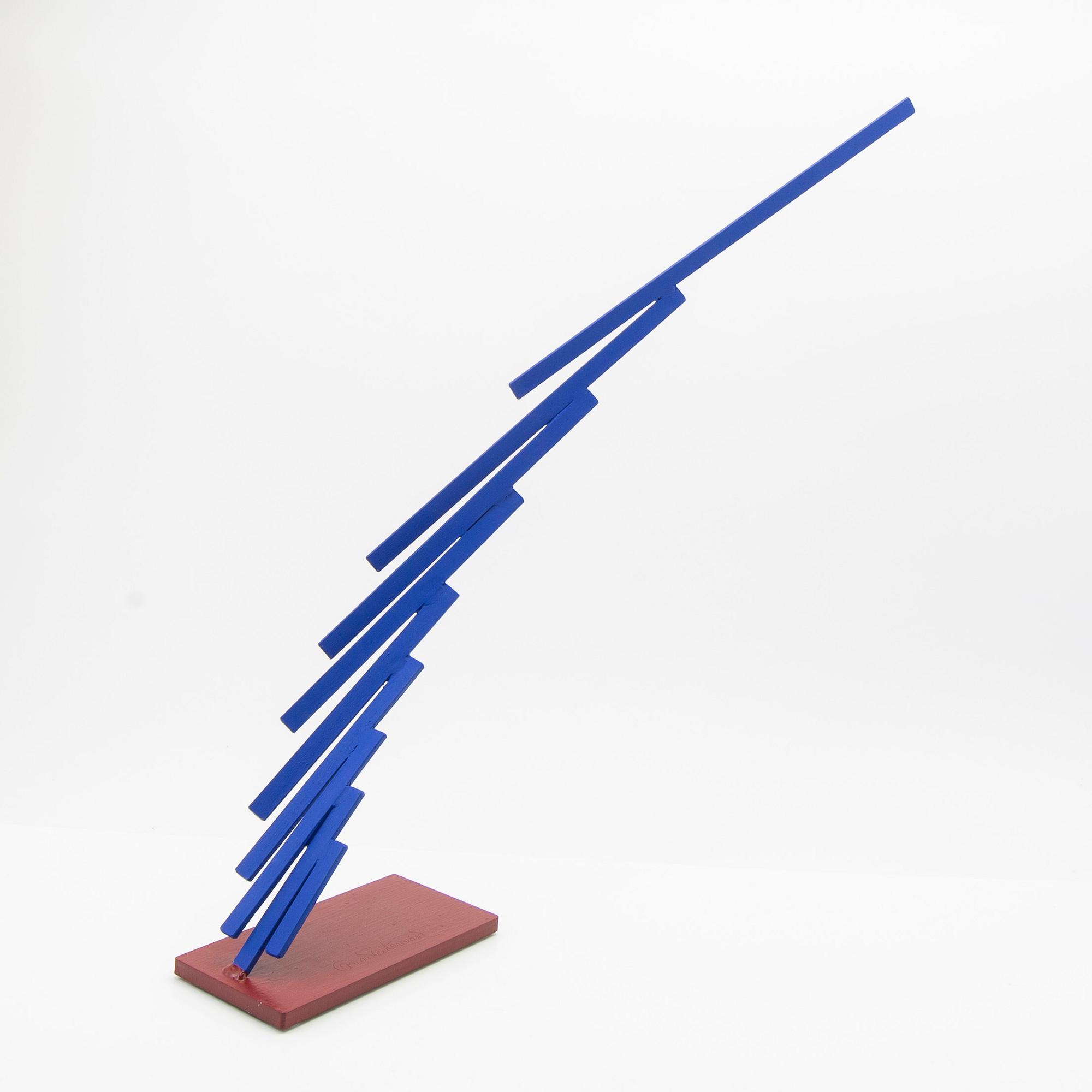 Oscar Reutersvärd, "Accelerating ascent" (Gustav III's lofty idea).