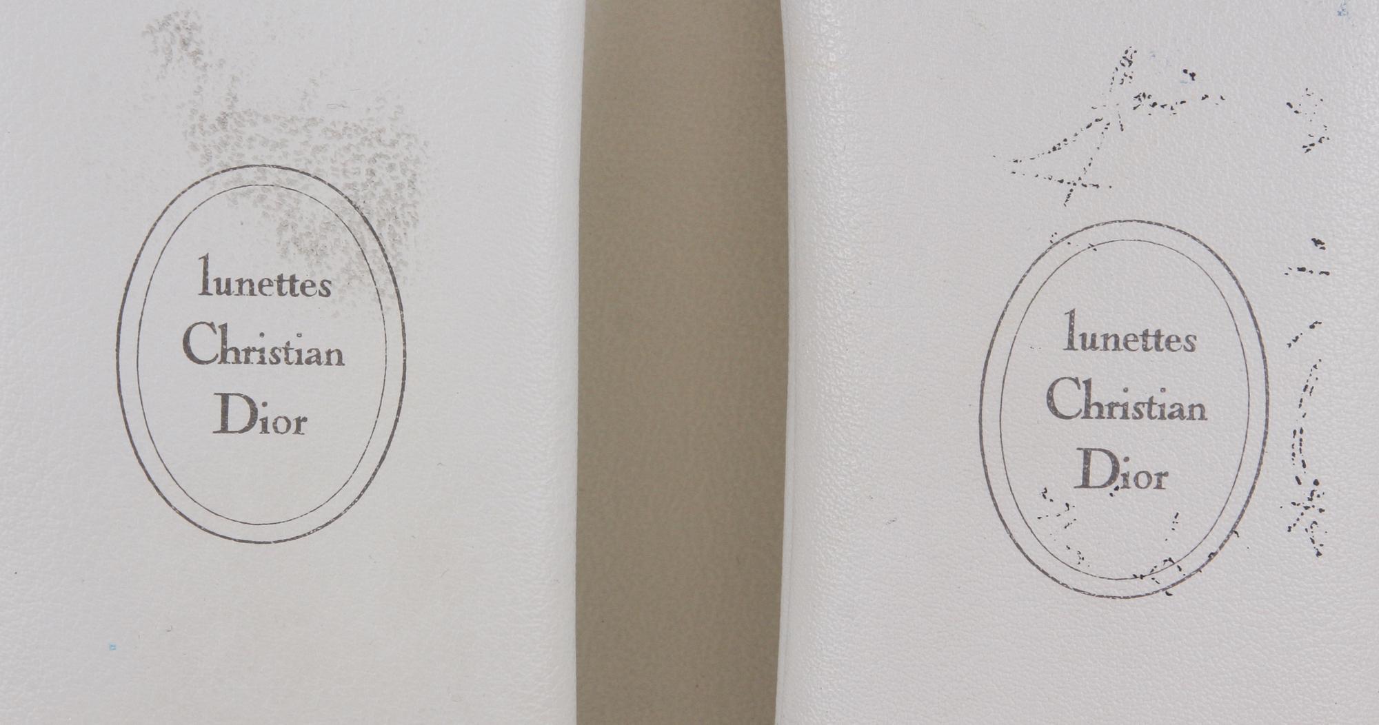 GLASÖGON, 3 par, Christian Dior.