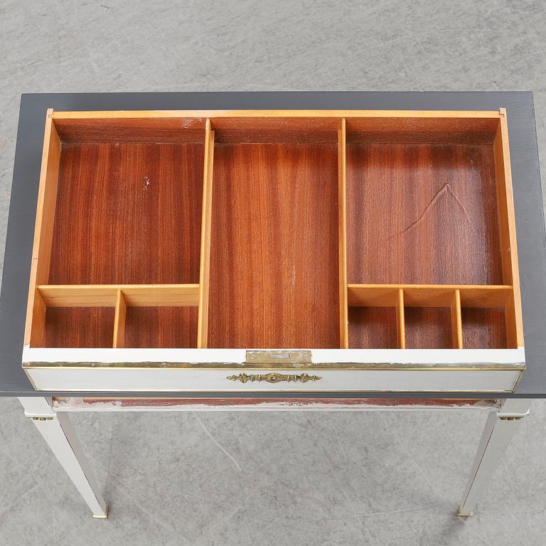 A Gustavian style table, first half of the 20th century.