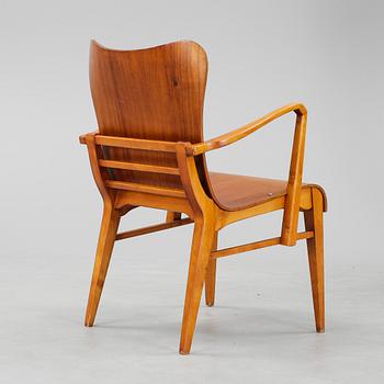 KARMSTOL, Axel Larsson, Svängsta stilmöbler, 1950-tal.