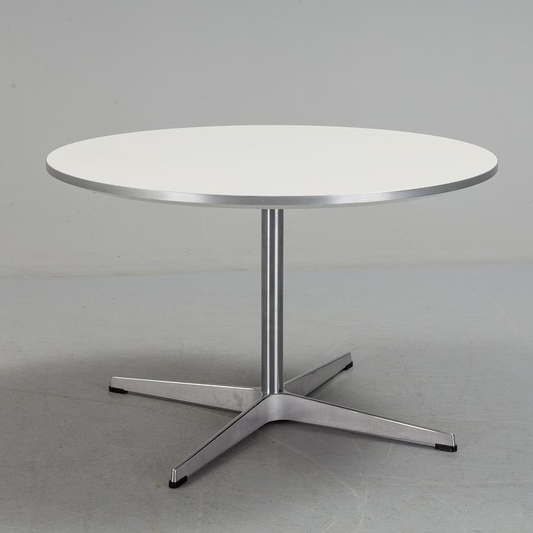 A five piece chindrens seating furniture. by Arne Jacobsen for Frits Hansen.