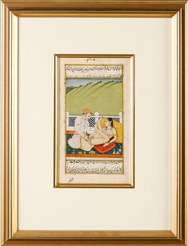 OKÄND KONSTNÄR, gouache, orientalisk.