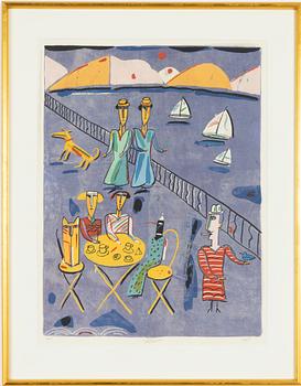 Madeleine Pyk, Motif from Nice.